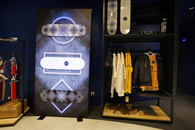 Paris Saint-Germain: A new flagship store opens on the Champs Elysees in Paris