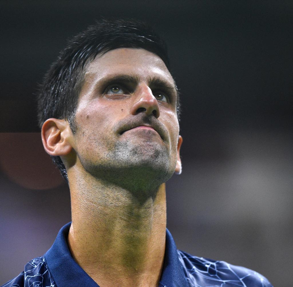Novak Djokovic is fighting hard for the Australian Open