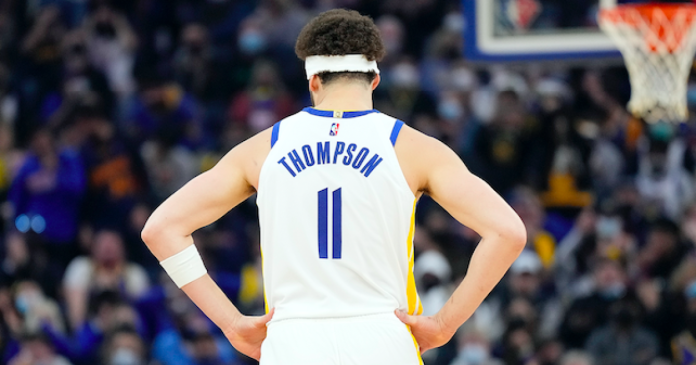 Klay Thompson is back in court with the Warriors

