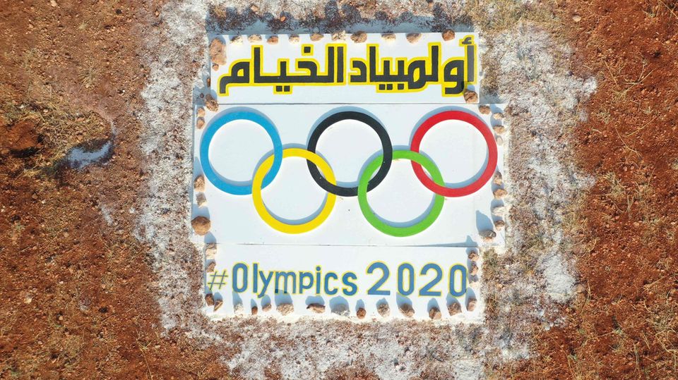 It even had its own logo, including the Olympic rings - and was held in Idlib in 2020.
