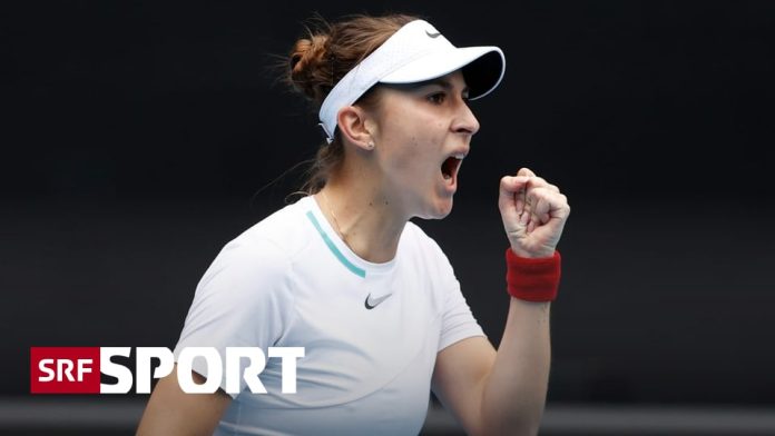 The start of the Australian Open - win in two sets: Bencic with confidence in the second round - Sports

