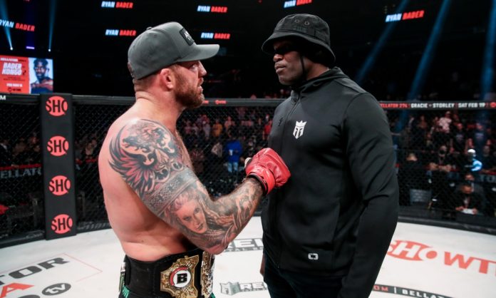   Bellator returns to Paris on May 6: Cheick Kongo vs.  Ryan Bader II for the heavyweight belt at the main event of the evening

