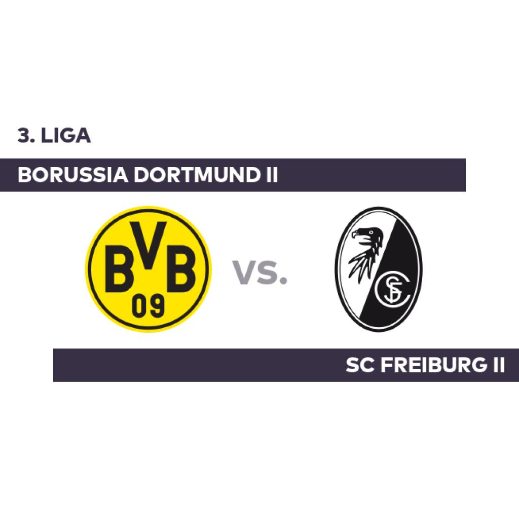 Borussia Dortmund 2 - SC Freiburg 2: Leopold saves Freiburg with a penalty kick - Third Division