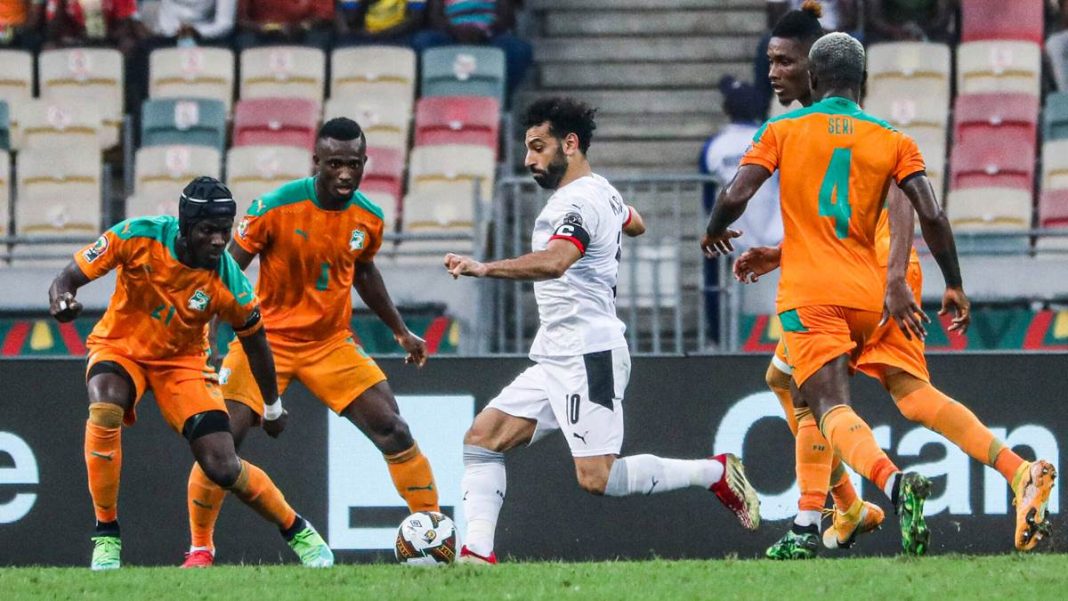 Ägypten um Superstar Mohamed Salah hat das Viertelfinale des Afrika-Cups erreicht.