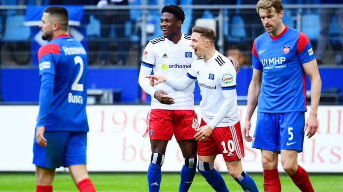  HSV feeds Dieten Sieg in Folge - 2: 0 by Heidenheim |  NDR.de - Sport
