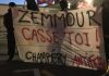 Près de 300 personnes ont manifesté vendredi soir en marge du meeting d'Eric Zemmour à Chambéry