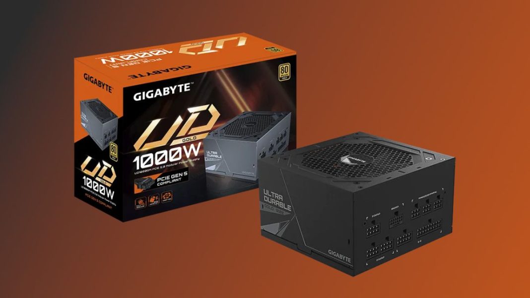 Gigabyte's new PSU supports future PCIe 5.0 GPUs

