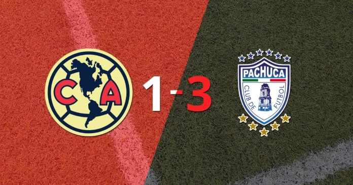 In a group of goals, Pachuca liquidation Club America 3-1

