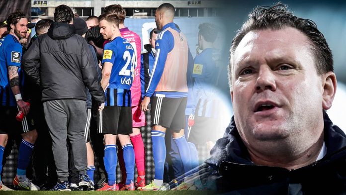 Saarbrücken-Trainer Uwe Koschinat ist verärgert über die Reaktion der Fans nach dem Spiel gegen Köln.