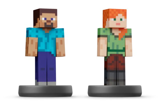 The Min Min amiibo from Super Smash Bros.  It already contains Minecraft date and lag