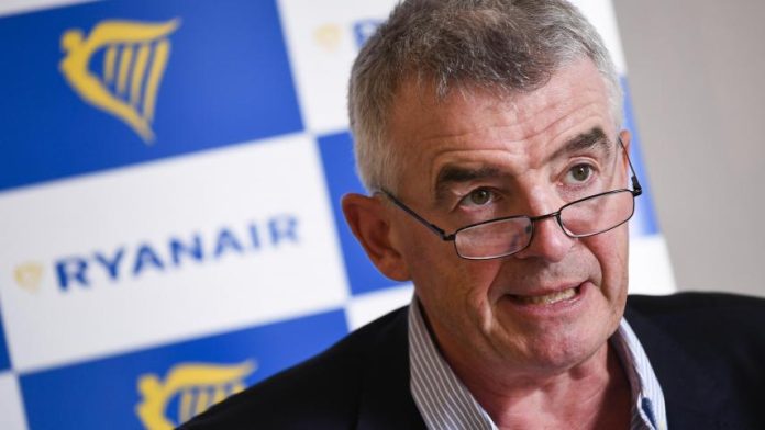 Michael O'Leary, CEO of Ryanair.