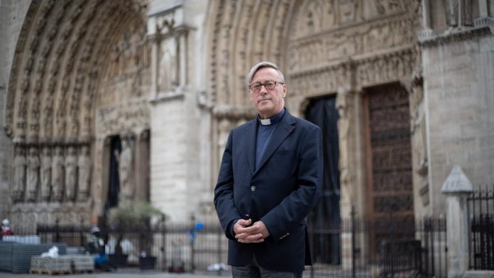 Notre Dame de Paris: “We will not turn the cathedral into a museum,” Monsignor Patrick Chauvet promises

