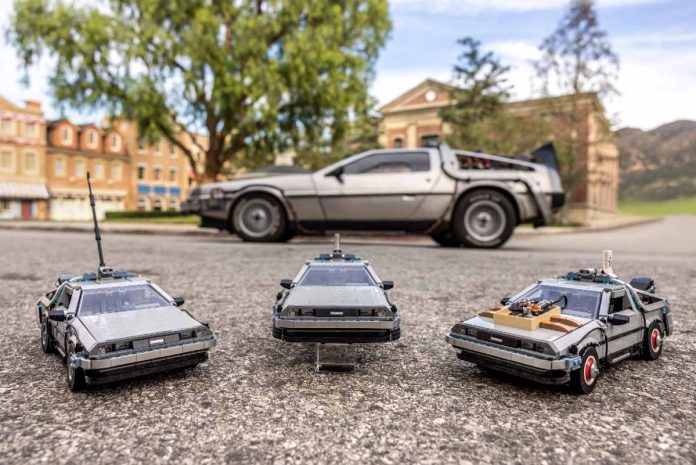 The LEGO set launched with DeLorean to travel in time

