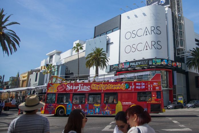 Hollywood rolled the Oscars red carpet two years later

