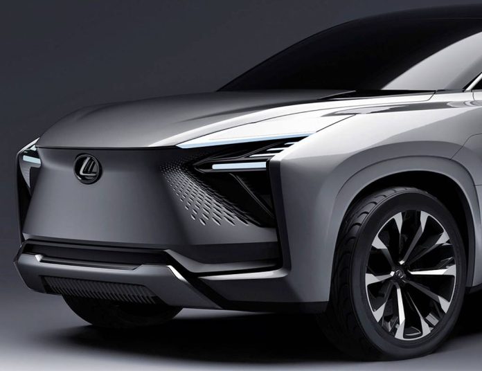 Lexus showed what an electric SUV would look like - people online

