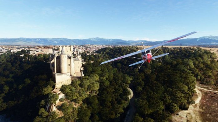 Microsoft Flight Simulator beautifies the Iberian Peninsula

