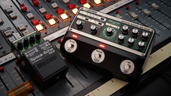 President unveils two new Space Echo pedals, the long-awaited RE-2 and RE-202

