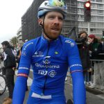 Le coureur cycliste Quentin Pacher (équipe Groupama-FDJ), lors du Paris-Nice 2022.