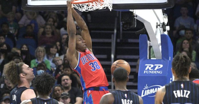  The Pistons beat the Magic 134-120;  Pai gets 51 points

