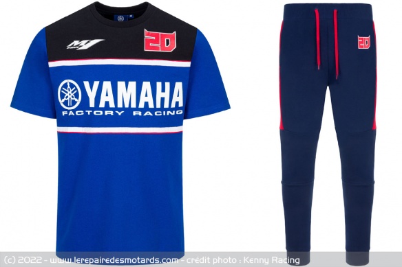 T-shirt and jogging Yamaha Factory Fabio Quartarro