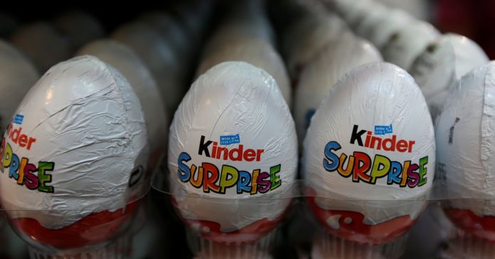 Ferrero is preemptively recalling the entire gamut of Kinder products in Switzerland

