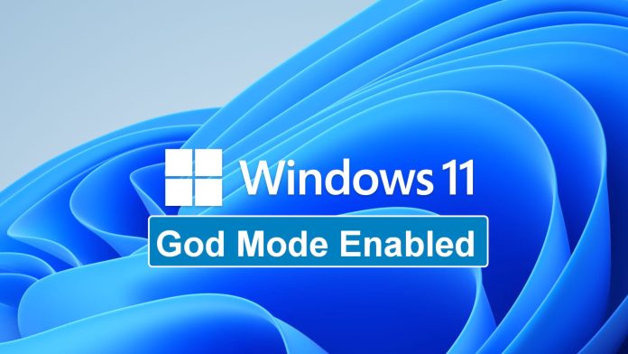 How to enable god-mode access in Microsoft Windows 11


