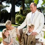 So yes: Princess Charlene spends Easter with her family

