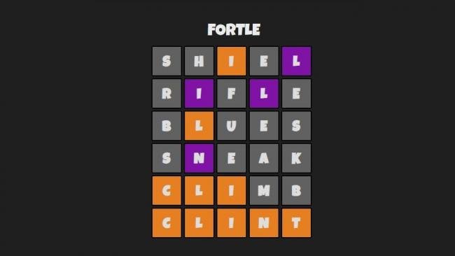 Fortnite: Fortle, the Wordle version of Royal Battle - Fortnite

