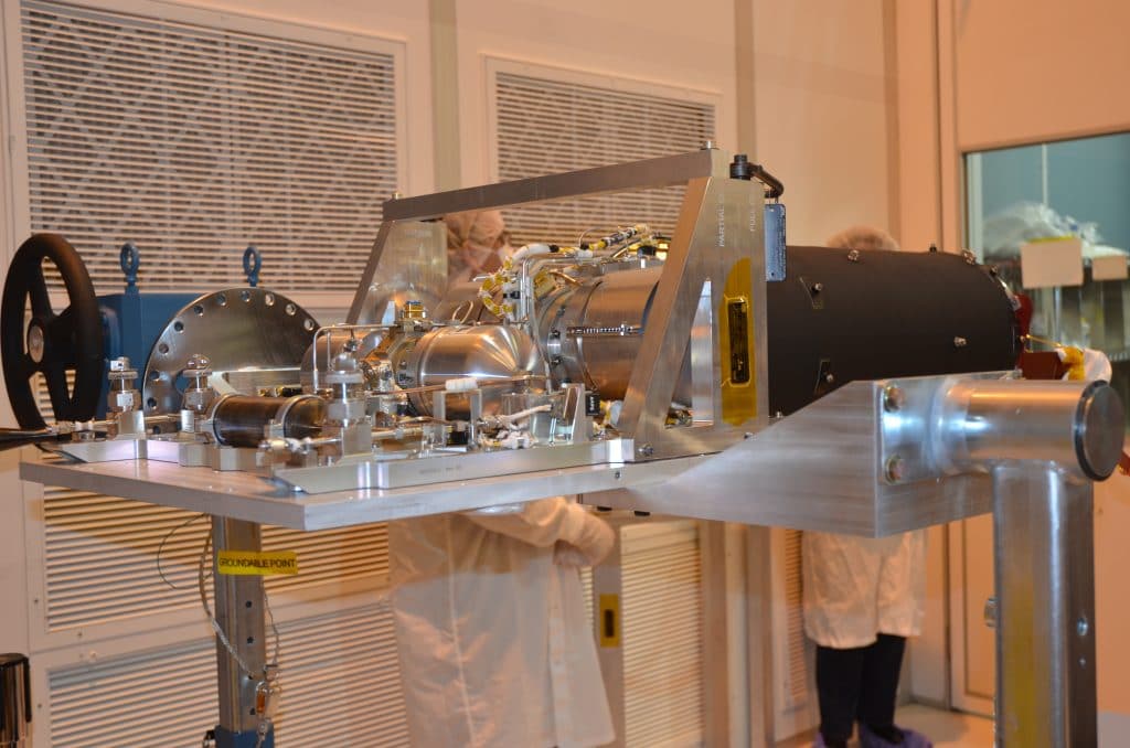 MIRI, one of the core instruments of the James Webb Space Telescope, requires extreme cooling to operate.