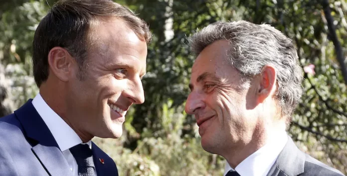 Nicolas Sarkozy stood by Macron

