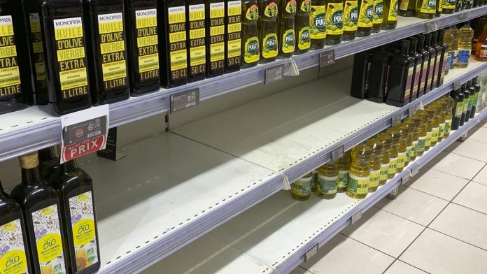 Sunflower oil: Are we afraid of a supermarket shortage?

