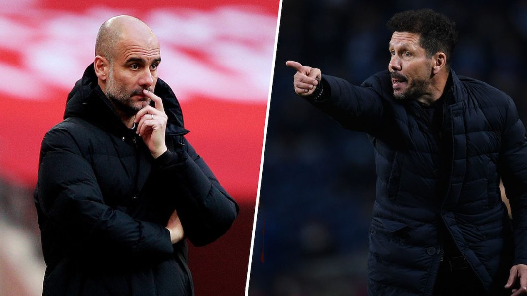 UEFA Champions League Live: Manchester City Challenge Atletico - Football

