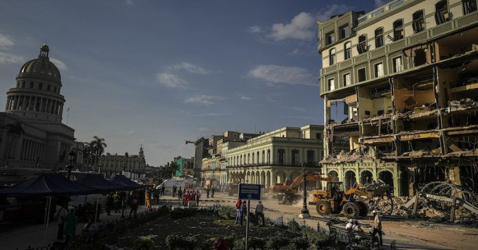 At least 22 people were killed in an explosion at a hotel in Havana

