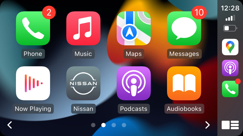 Apple Car Play screenshot