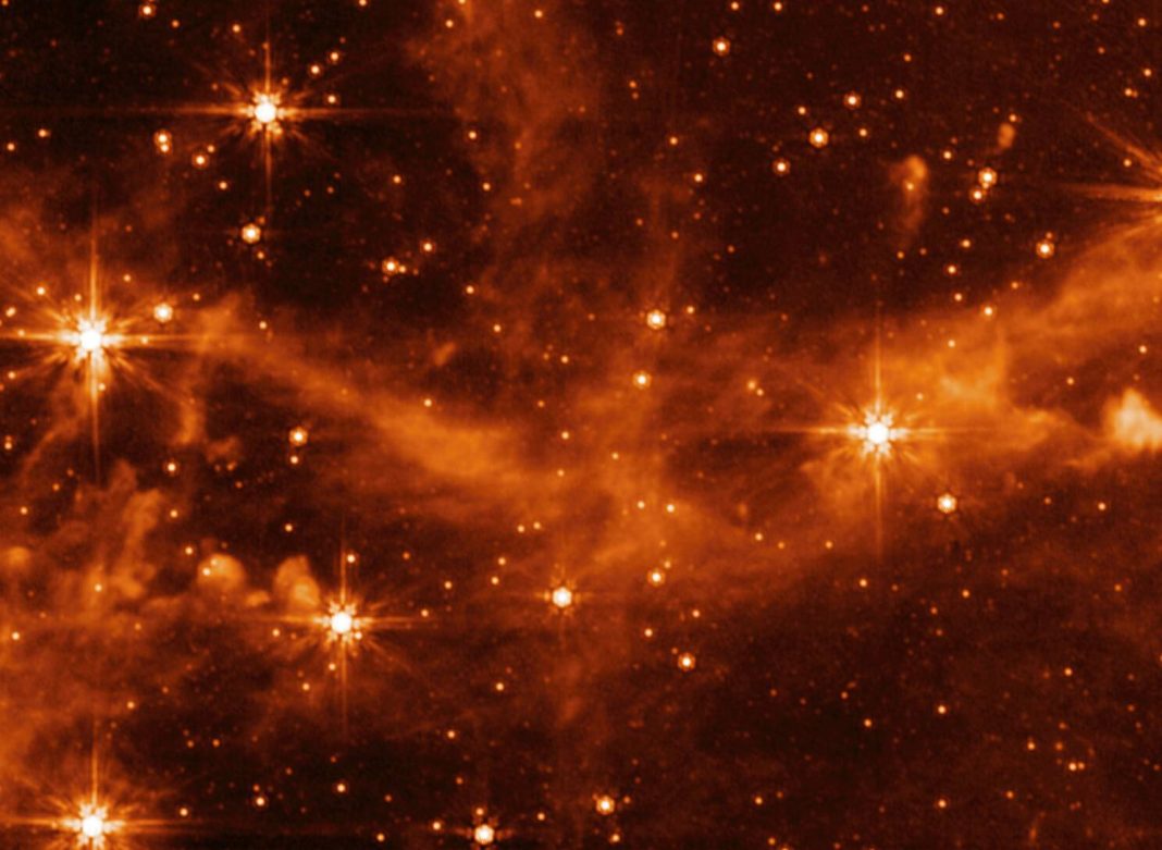 One of the first images taken by the James Webb Telescope was very sharp

