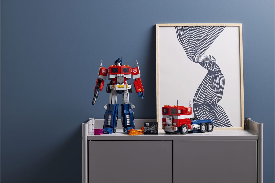 Optimus Prime comes in LEGO and you'll totally want it

