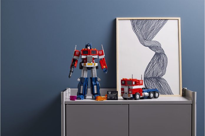 Optimus Prime comes in LEGO and you'll totally want it

