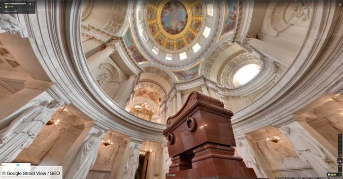 Paris: You can now virtually visit the interior of Invalides thanks to Google Street View

