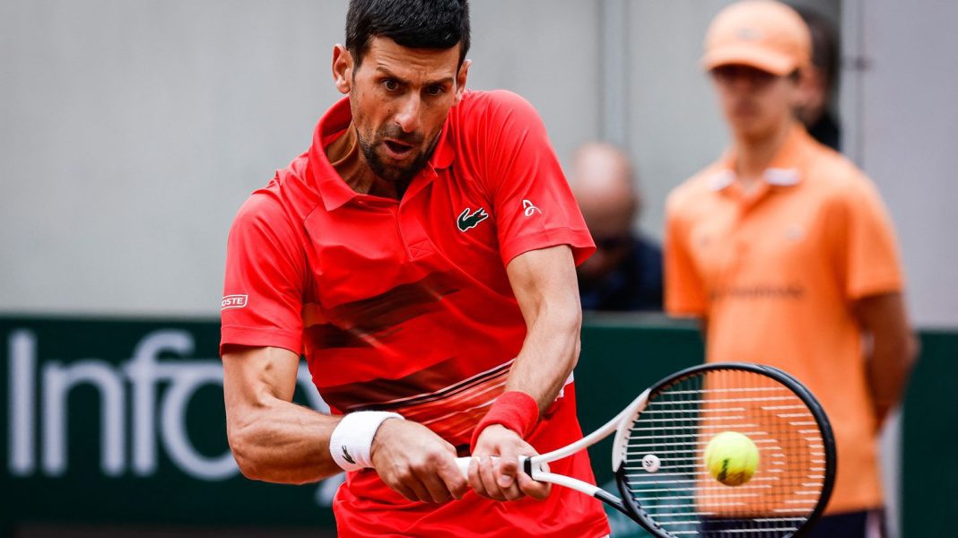 Novak Djokovic Ballet Diego Swartzman and Rafael Nadal at the Quartz Final

