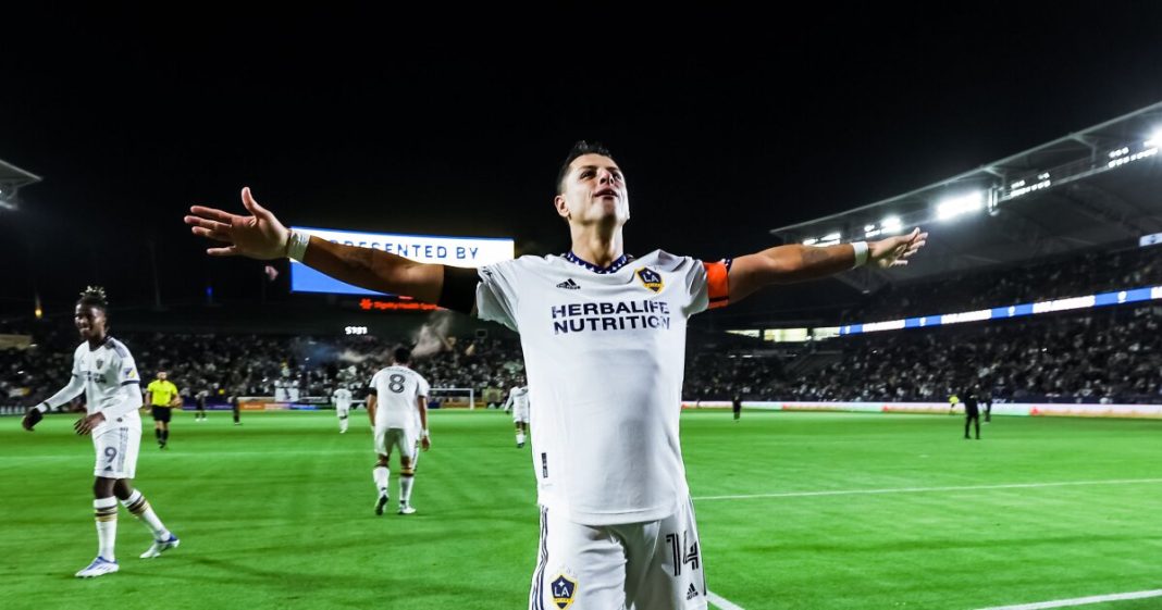 Chicharito and LA Galaxy throw the party together and send LAFC home after being eliminated from the Open Cup

