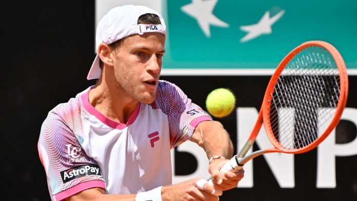 Diego Schwartzman knocks it out at the end of the suspense against Miomir Kekmanovic in Rome (6-2, 3-6, 7-6)

