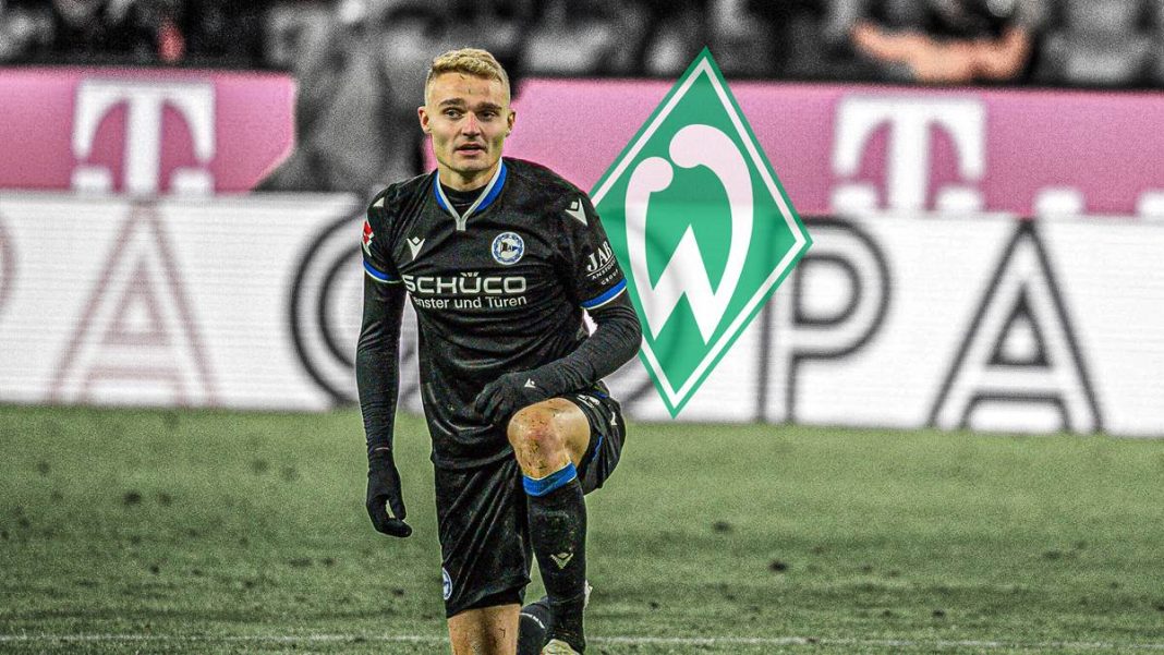 Innenverteidiger Amos Pieper wechselt von Arminia Bielefeld zu Werder Bremen.