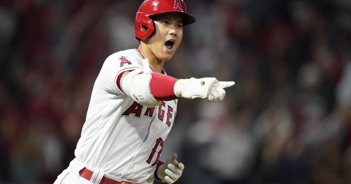 Ohtani scores his first major tournament, Angels beat Rise

