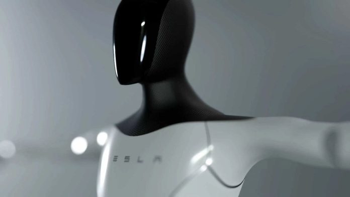Robot Optimus Elon Musk Tesla