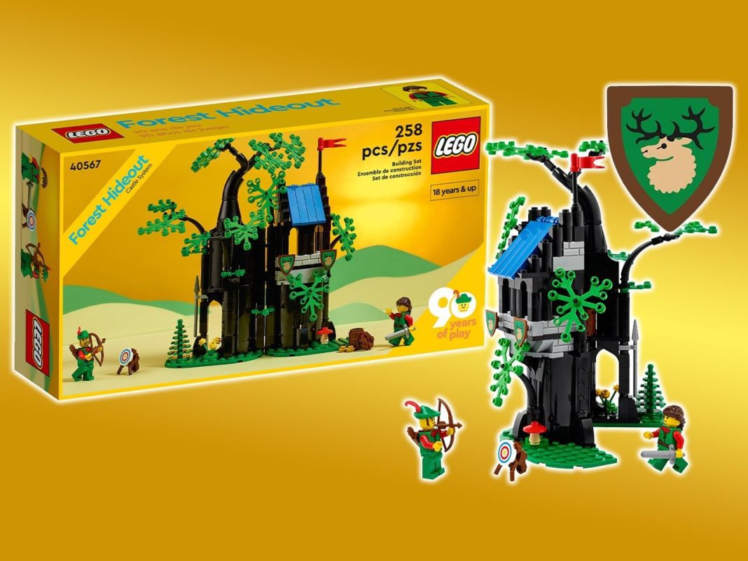 LEGO Forest Hideout (40567) is now available as a free gift!

