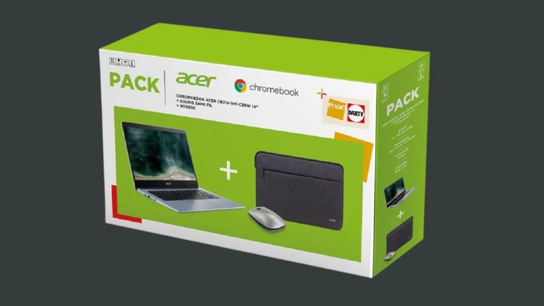 At Fnac, discover this crazy offer on the Acer Chromebook with Mouse and Cover bundle

