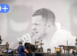 Imagine the Dragons warming up to 22,000 fans at Hanover's Expo Plaza


