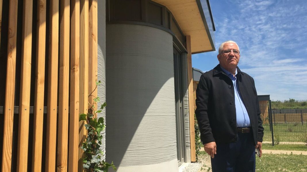 In Reims, the first houses built of 3D concrete are ready

