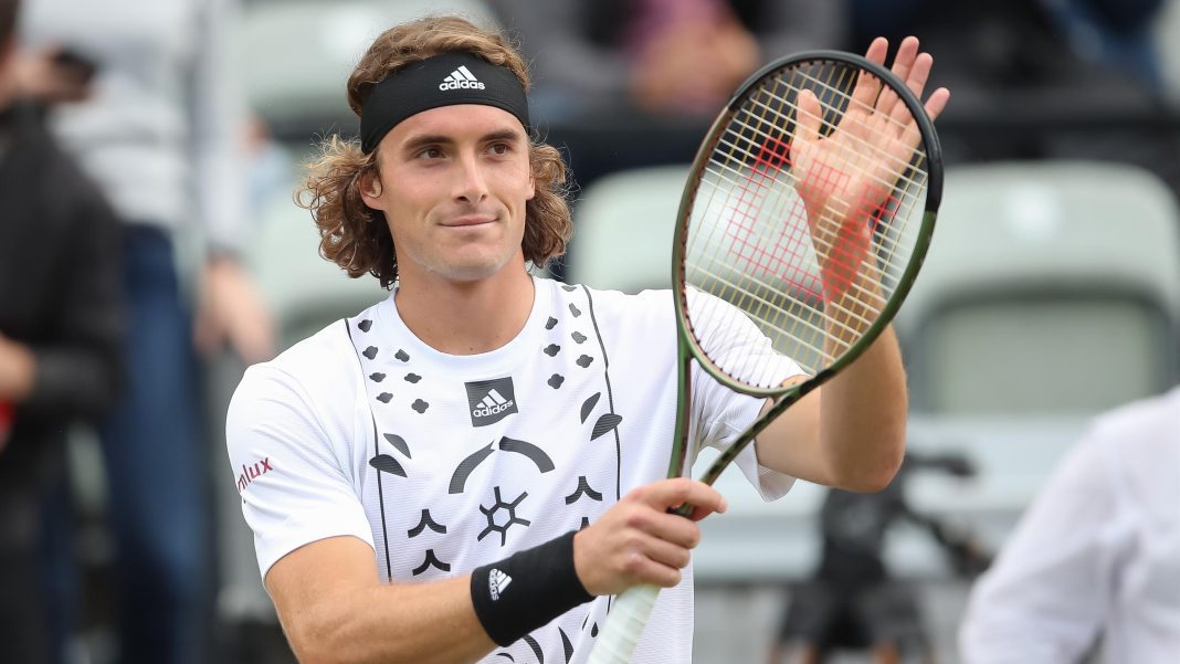 Stefanos Tsitsipas threatens Benjamin Ponce Halle joins Kyrgios in second round

