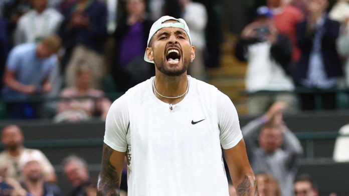 Wimbledon: Nick Kyrgios won the confrontation with Stefanos Tsitsipas after an electric match

